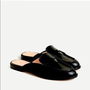 J.Crew Classic loafer mule in spazzolato leather 10